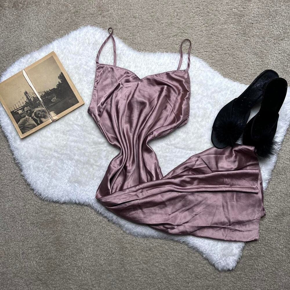 Victorias Secret satin slip dress!